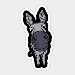 Funny House Donkey Farm Horse Mule Pack Animal Donkey Sticker